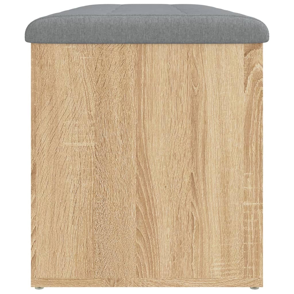 Storage Bench Sonoma Oak 102x42x45 cm Engineered Wood