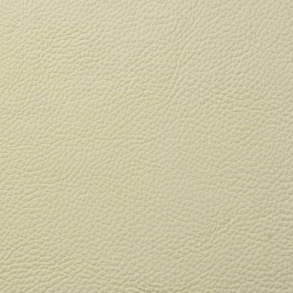 Recliner Chair Cream Real Leather