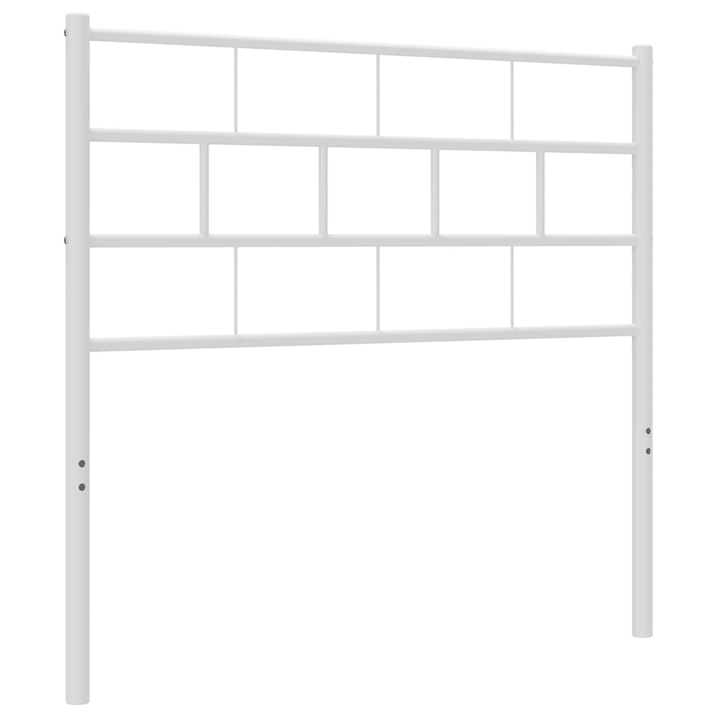 Metal Replace Headboard White 107 cm
