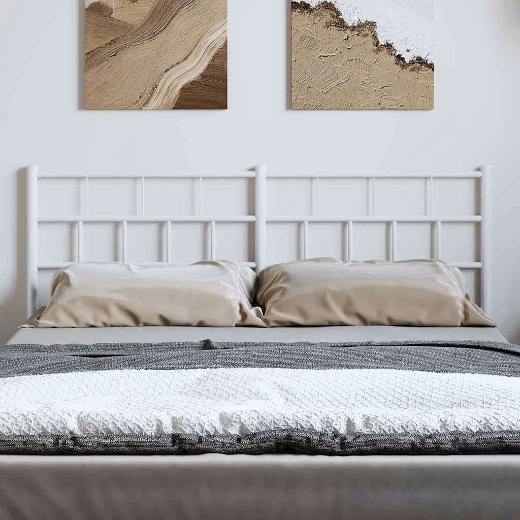 Metal Replace Headboard White 150 cm
