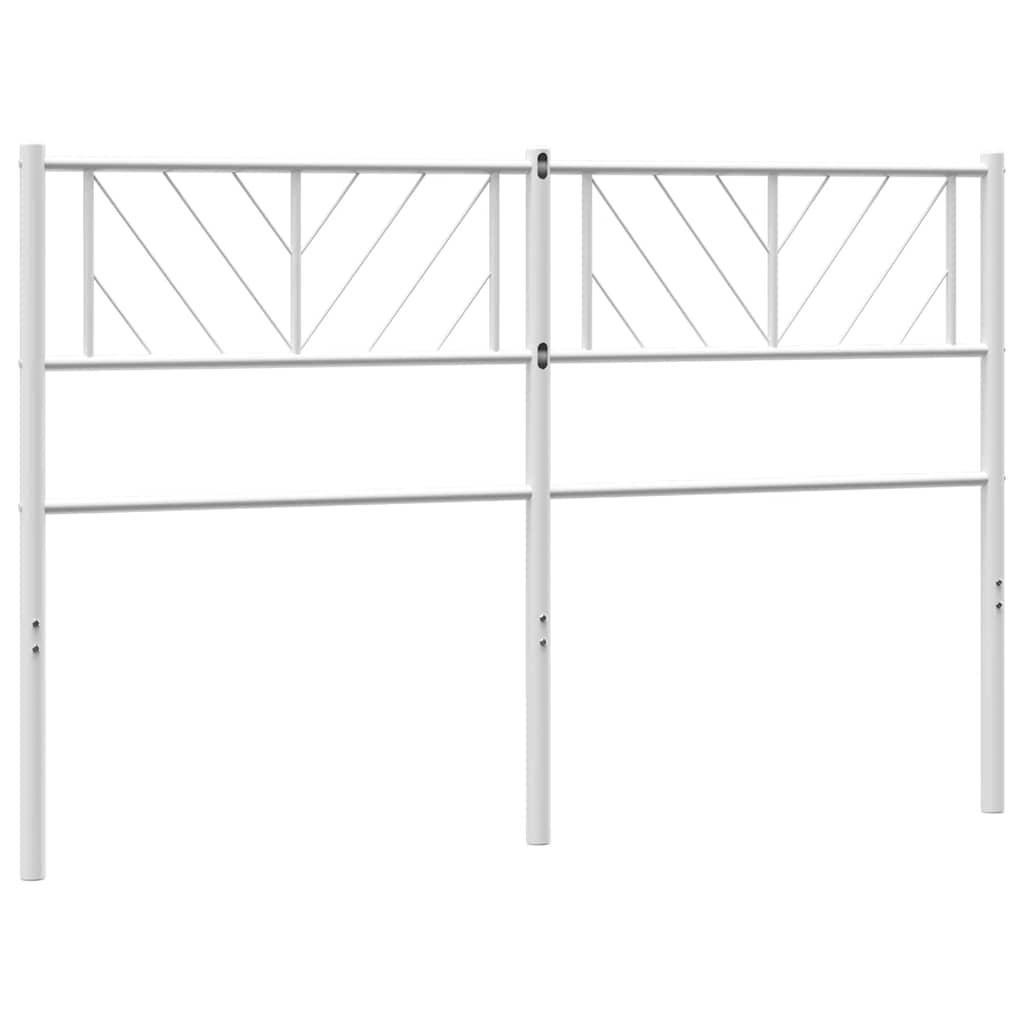 Metal Replace Headboard White 135 cm