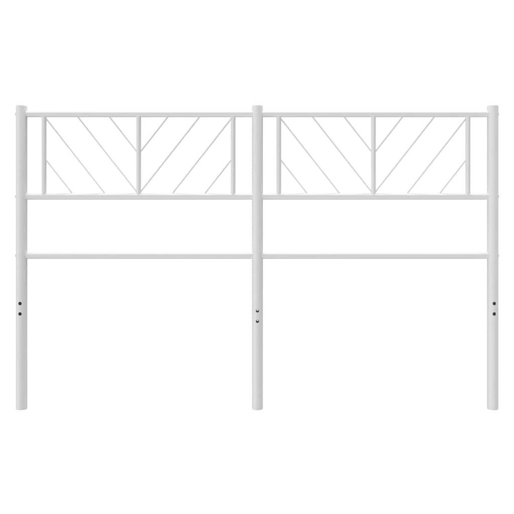 Metal Replace Headboard White 150 cm