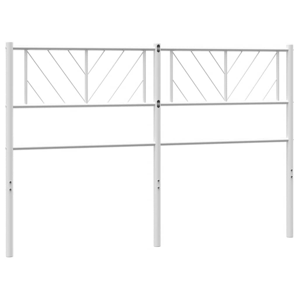 Metal Replace Headboard White 150 cm