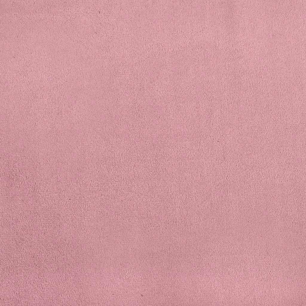 Bench with Backrest Pink 119.5x64.5x75 cm Velvet