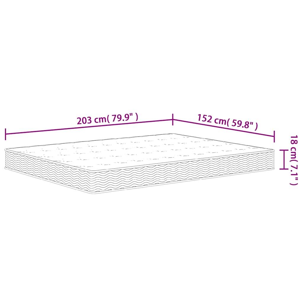 Bonnell Spring Mattress Medium 152x203 cm Queen Size