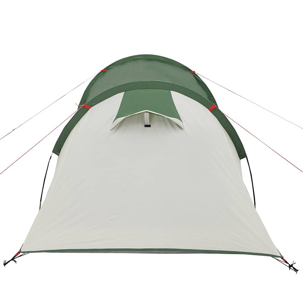 Camping Tent Tunnel 2-Person Green Waterproof