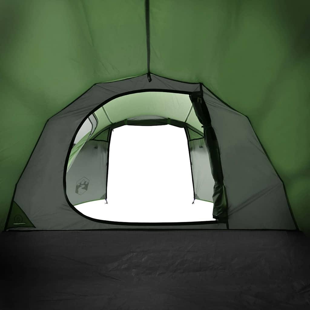 Camping Tent Tunnel 2-Person Green Waterproof