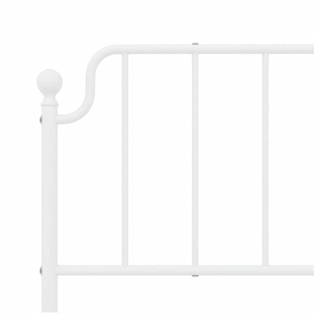 Metal Replace Headboard White 180 cm