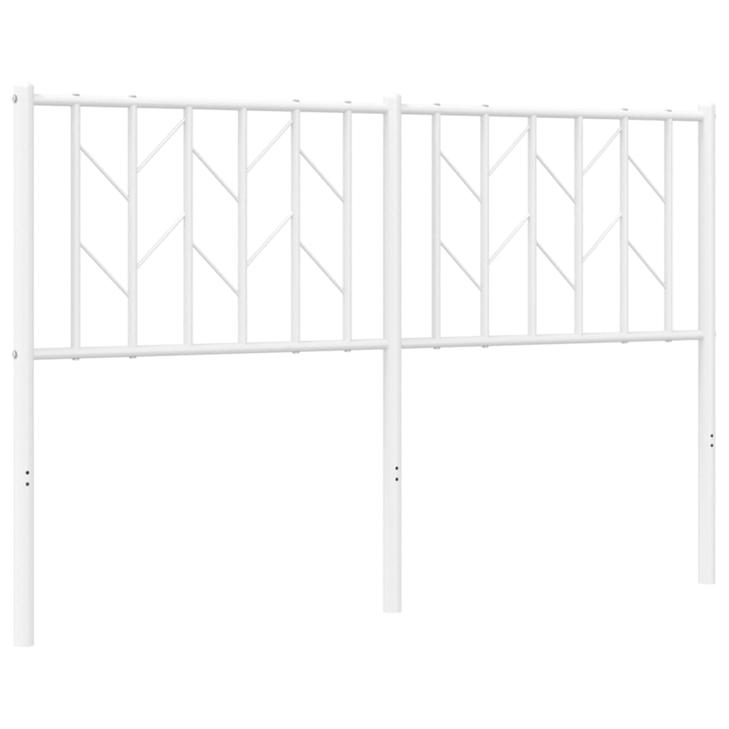 Metal Replace Headboard White 135 cm