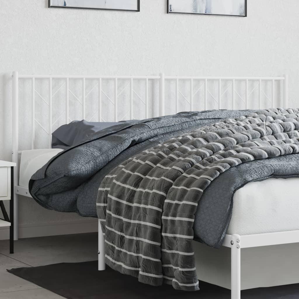 Metal Replace Headboard White 180 cm