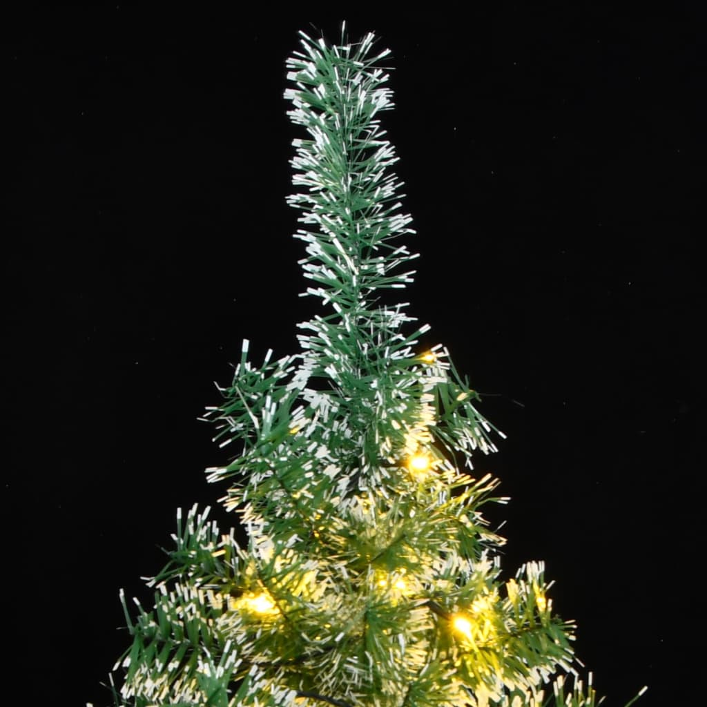 Artificial Christmas Tree 150 LEDs & Flocked Snow 150 cm