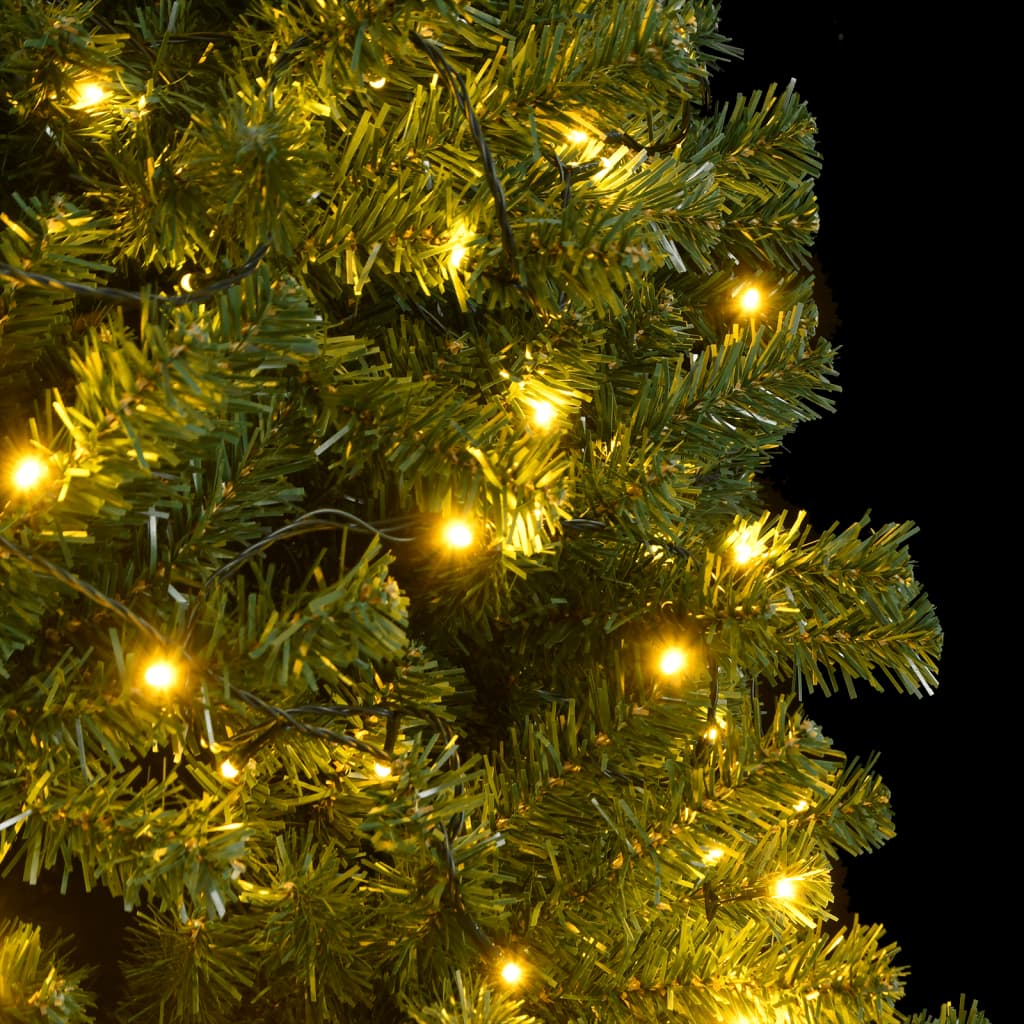 Artificial Hinged Christmas Tree 300 LEDs 210 cm