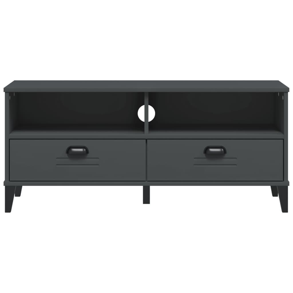 TV Cabinet VIKEN Anthracite Grey Engineered Wood