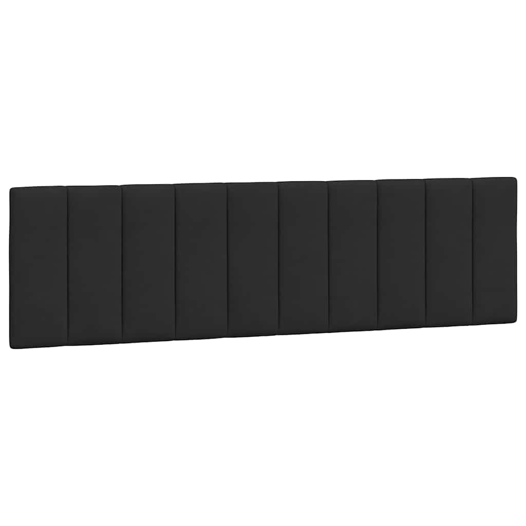 Bed Frame without Mattress "Hanko" Black 180x200 cm King Velvet