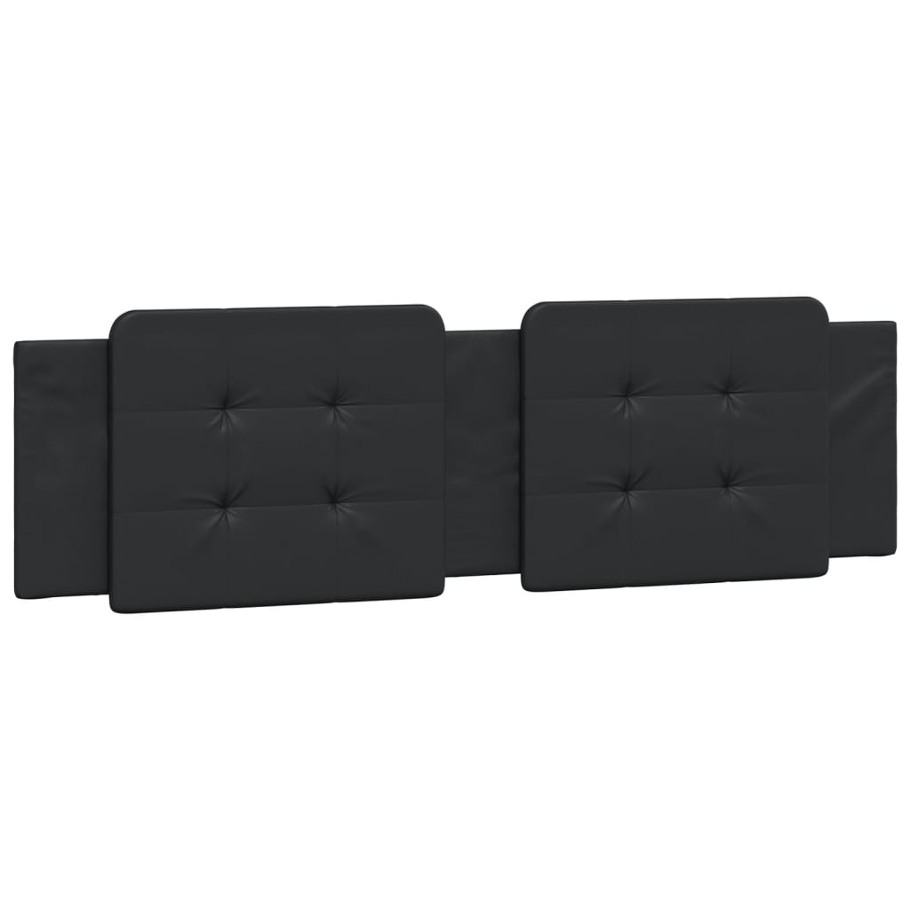 Bed Frame without Mattress "Zadar" Black 180x200 cm King Fabric