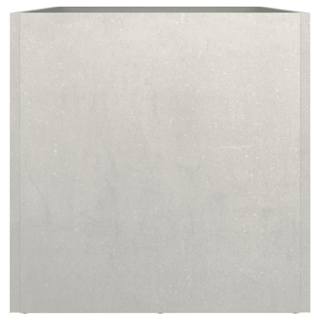 Planter Silver 62x30x29 cm Stainless Steel