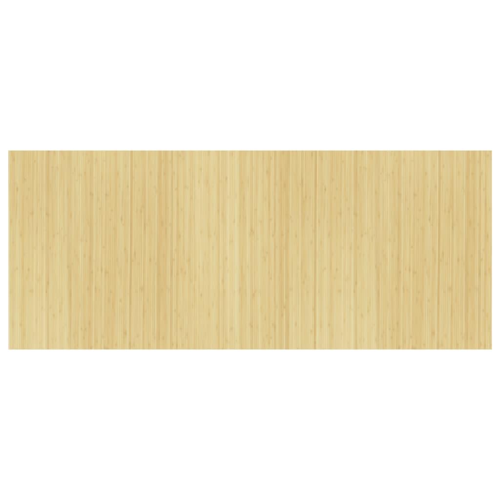 Room Divider Light Natural 165x400 cm Bamboo