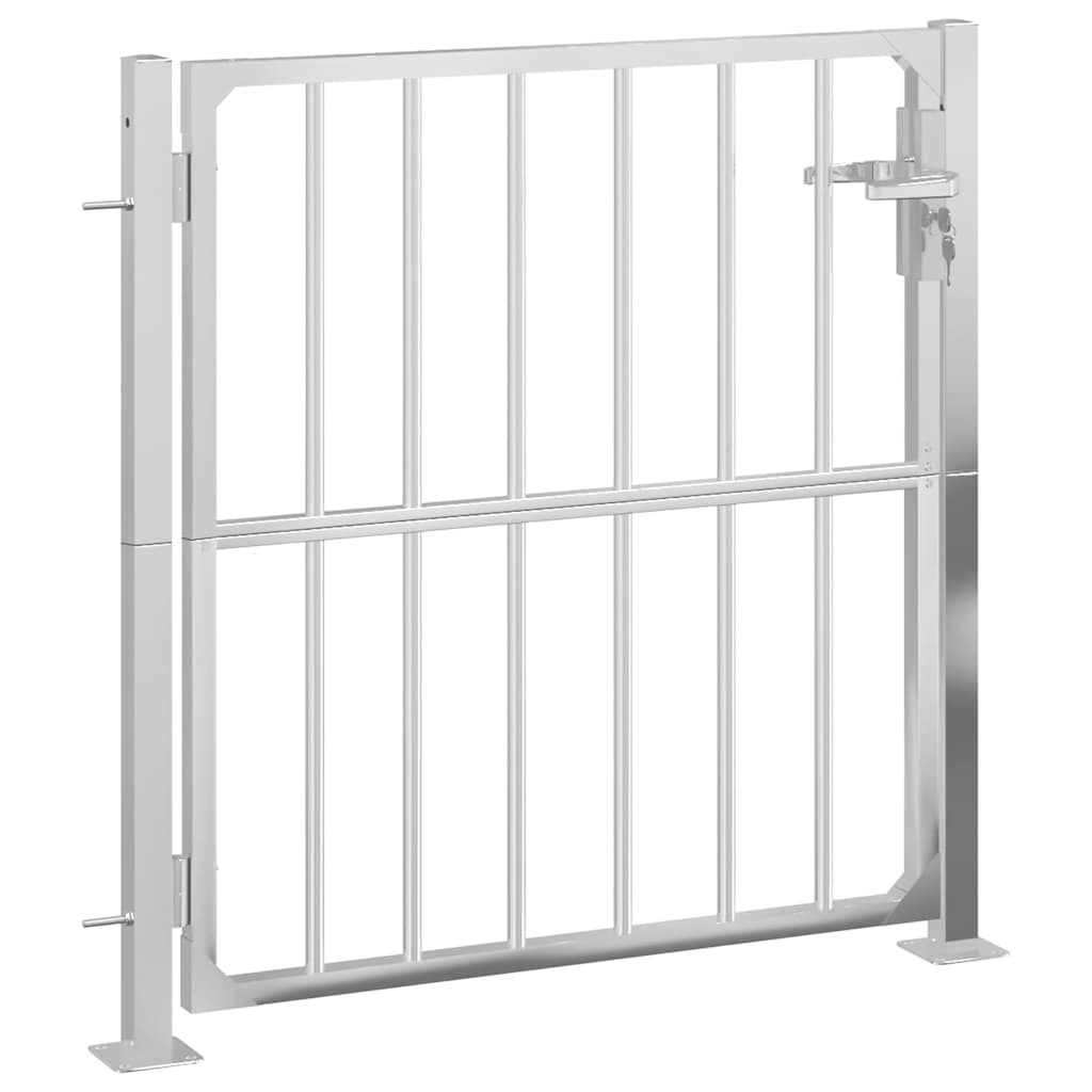 Garden Gate 85x95 cm Stainless Steel