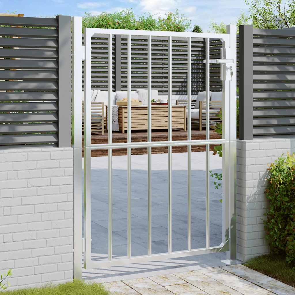 Garden Gate 100x145 cm Stainless Steel