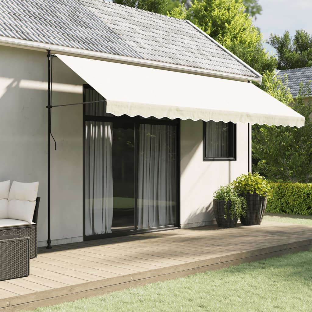 Awning Valance Replacement Cream Stripe 450 cm