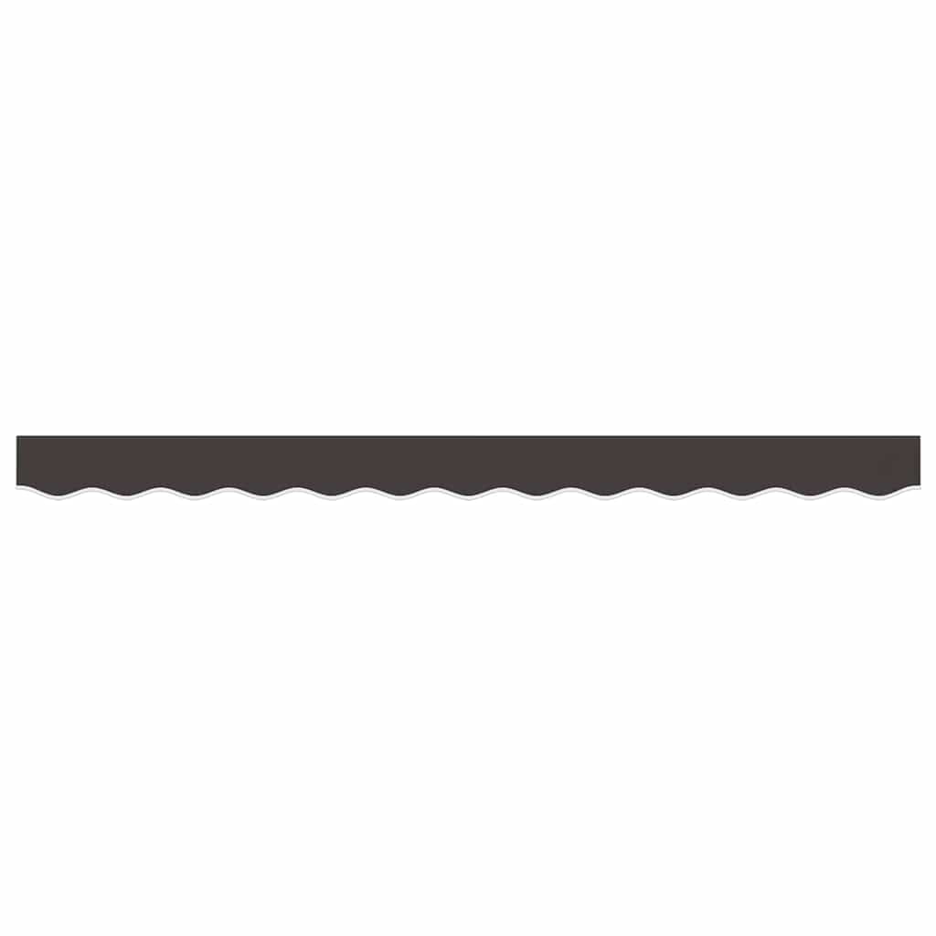 Awning Valance Replacement Anthracite Stripe 300 cm