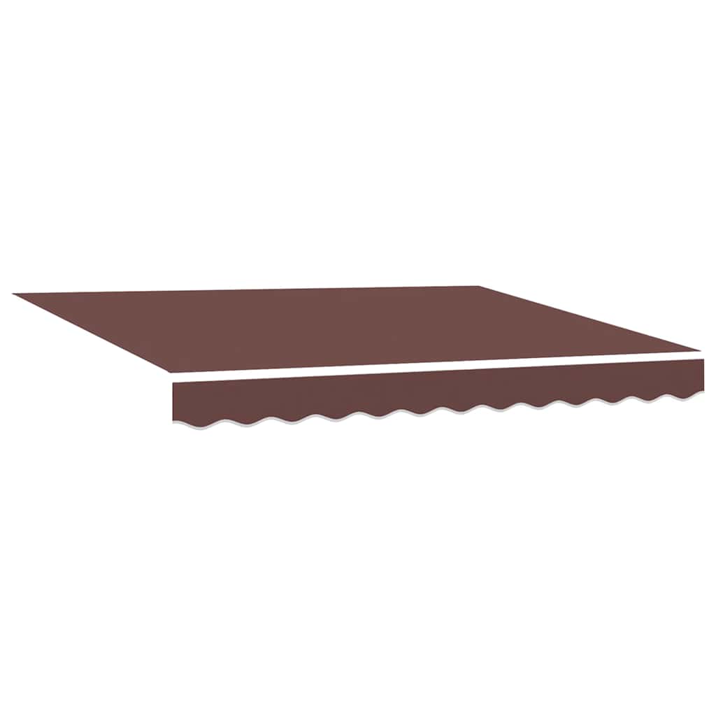 Manual Retractable Awning Brown 300x250 cm