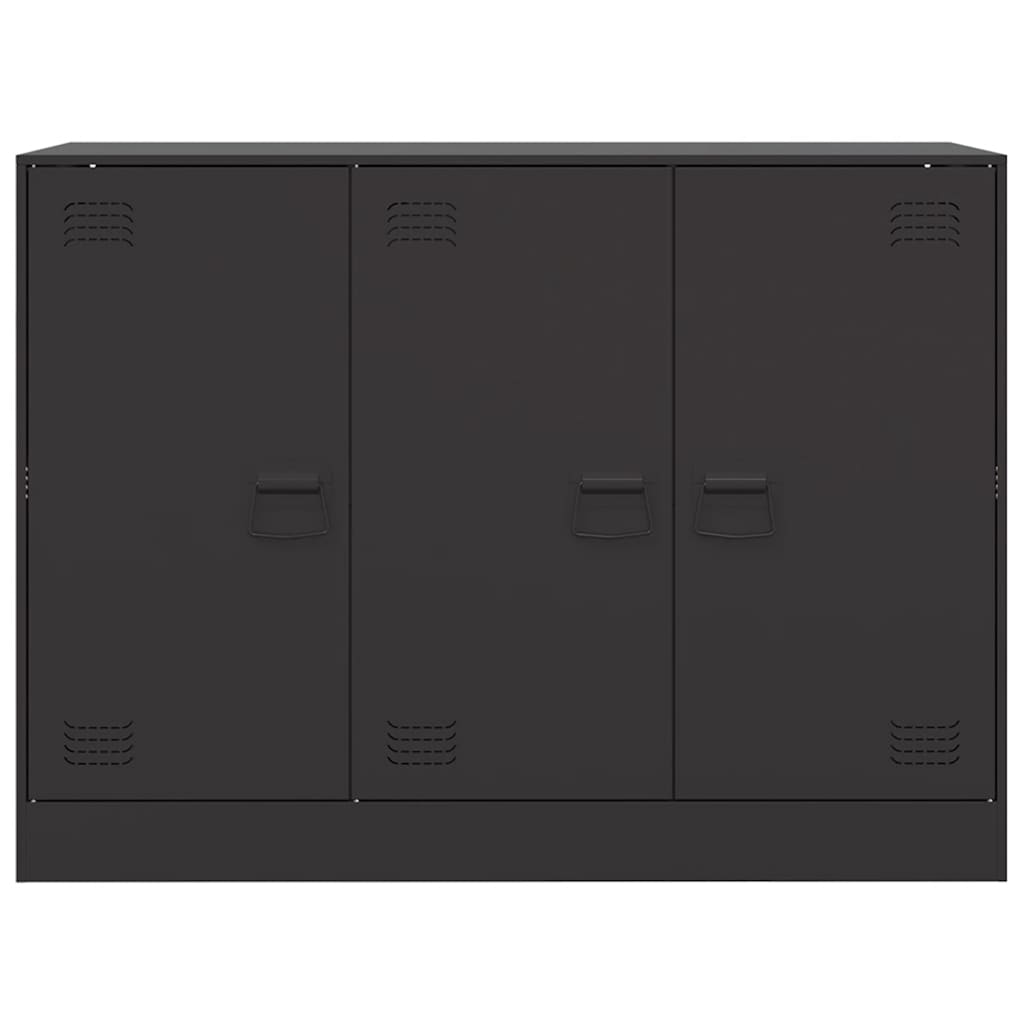 Sideboard Black 99x39x73 cm Steel