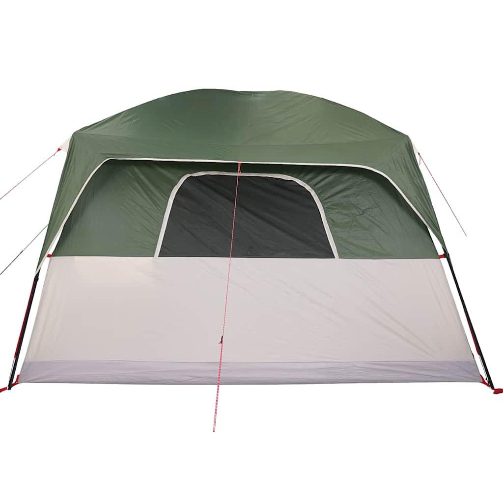 Family Tent Cabin 8-Person Green Waterproof