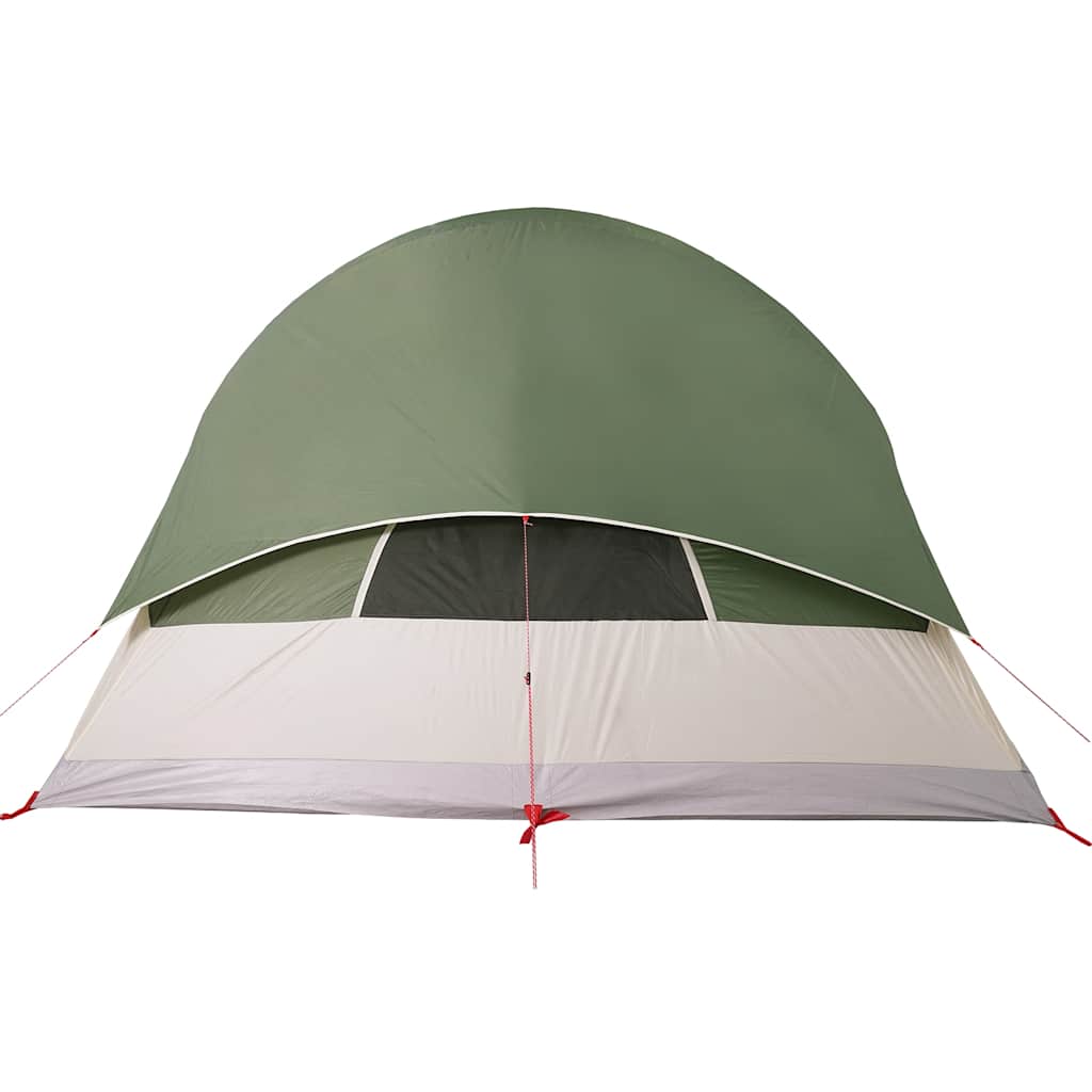 Family Tent Tunnel 8-Person Green Waterproof