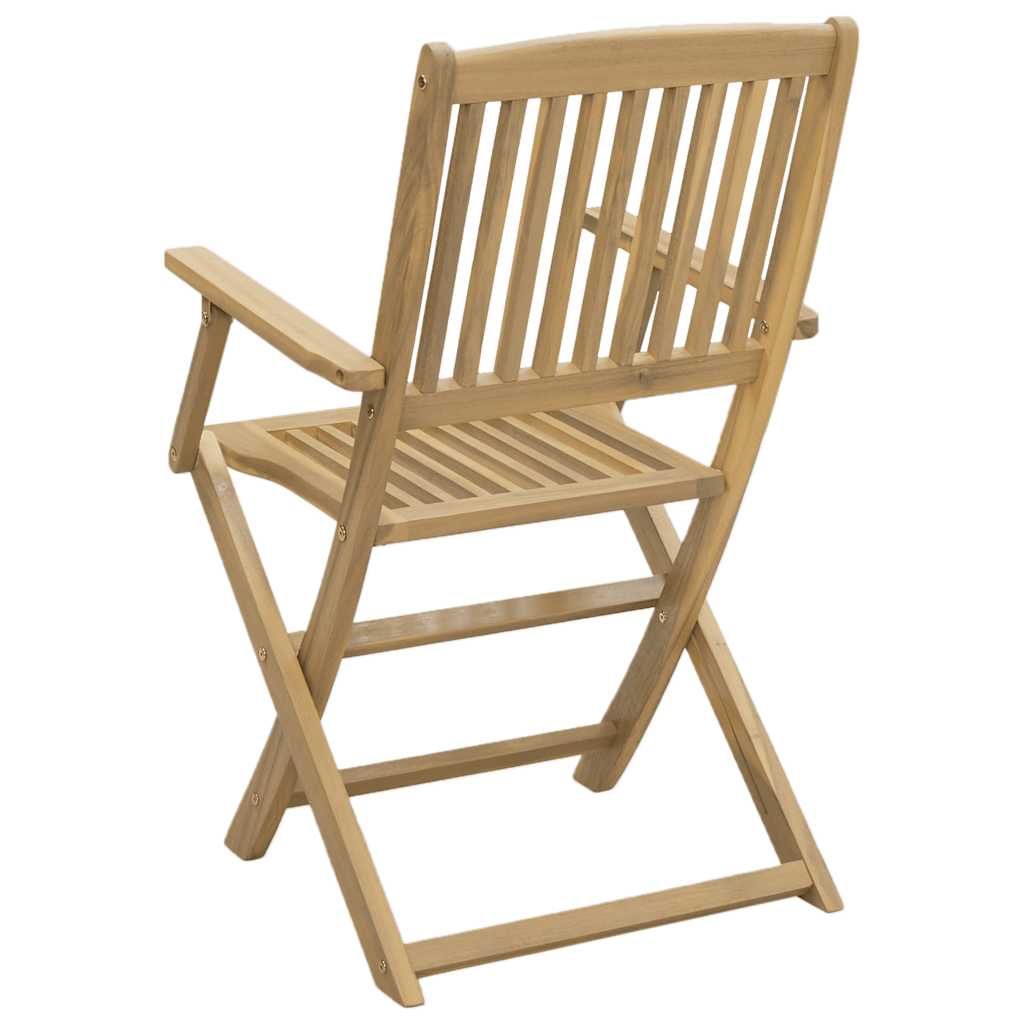 Folding Chairs 4 pcs 54x61x88 cm Solid Wood Acacia