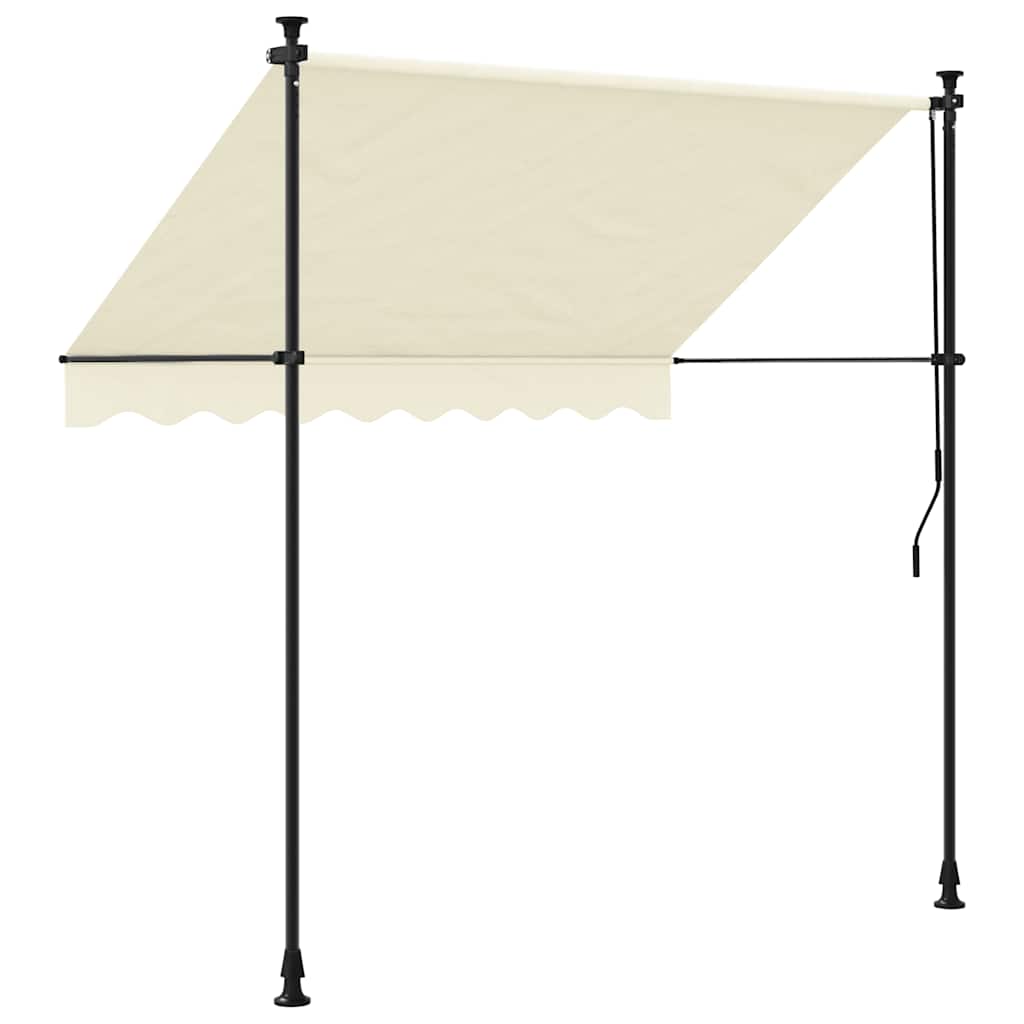 Manual Retractable Awning Cream
