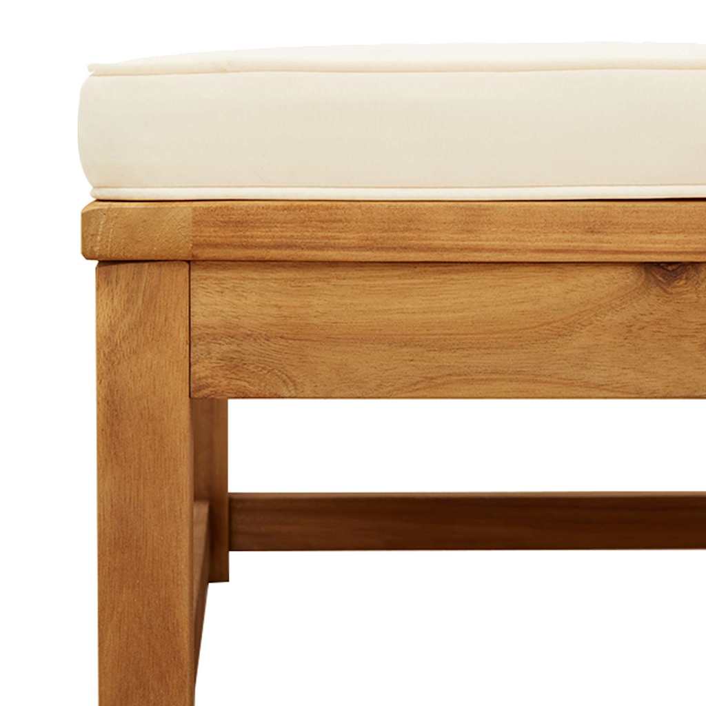 9 Piece Garden Lounge Set with Cushions Solid Wood Acacia