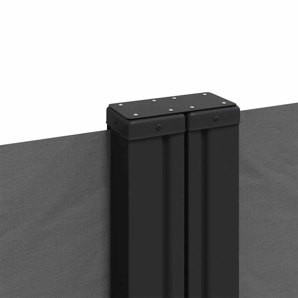 Retractable Side Awning Anthracite 200x1000 cm