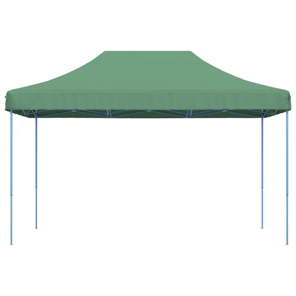 Foldable Party Tent Pop-Up Green 440x292x315 cm