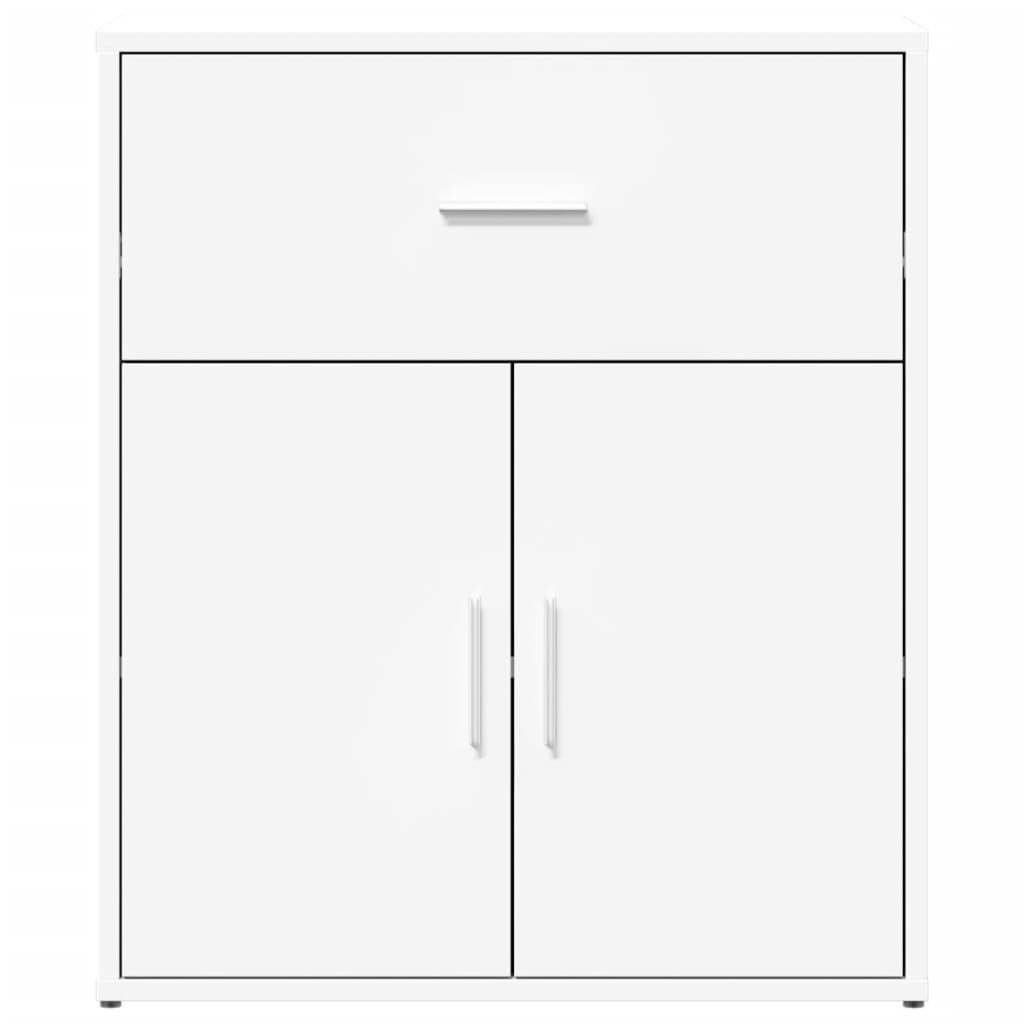 Sideboard White 60x31x70 cm Engineered Wood