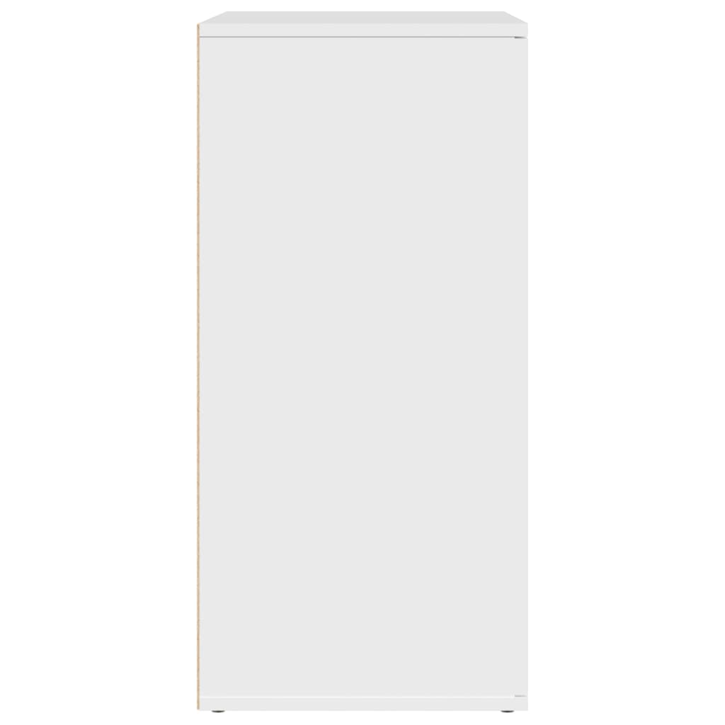 Sideboard White 79x38x80 cm Engineered Wood