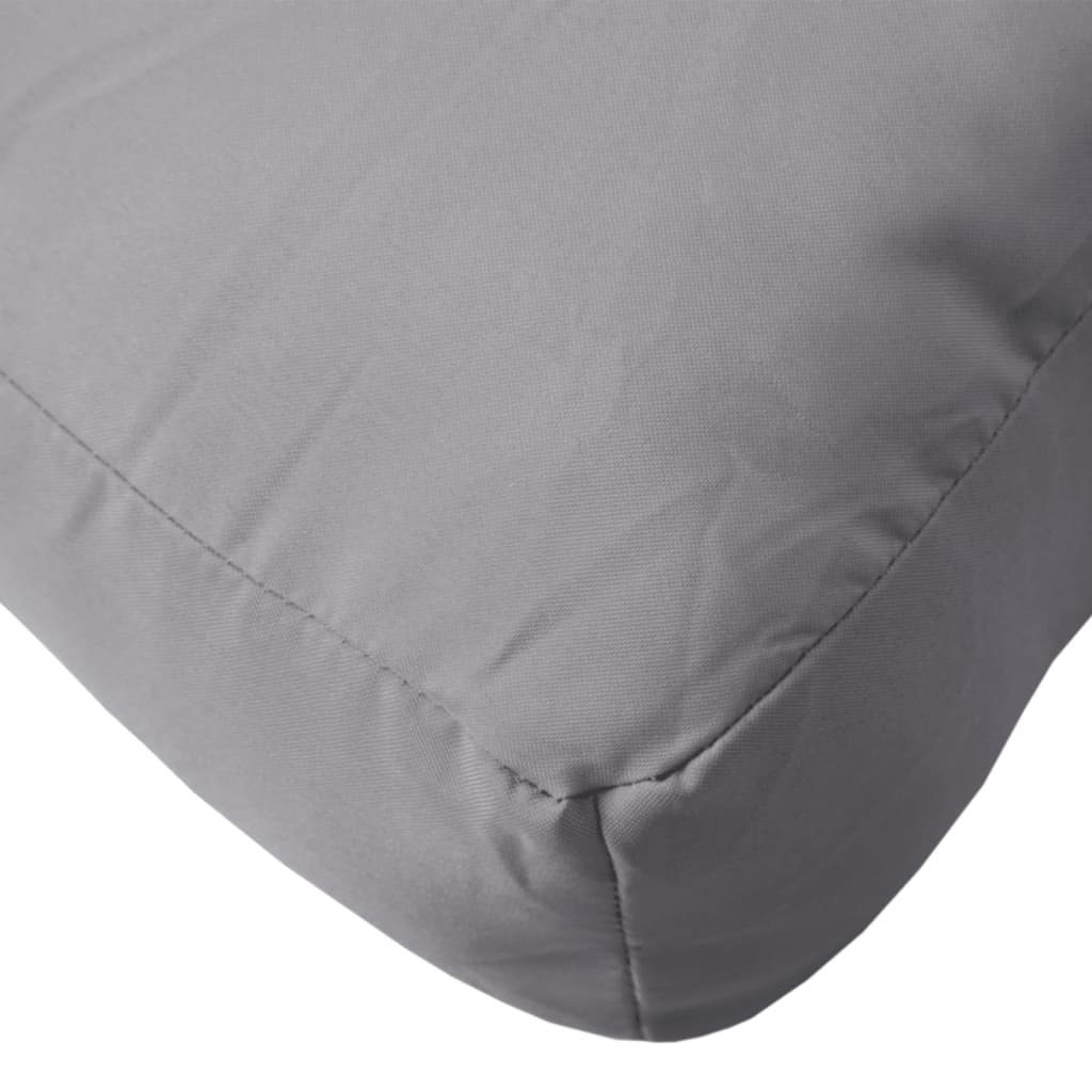 Pallet Cushions 7 pcs Grey Fabric