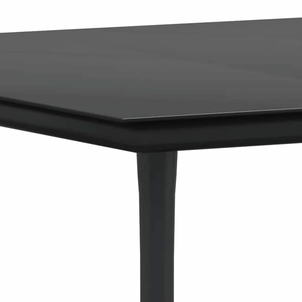 Garden Dining Set with Cushion 5 pcs Grey Poly Rattan