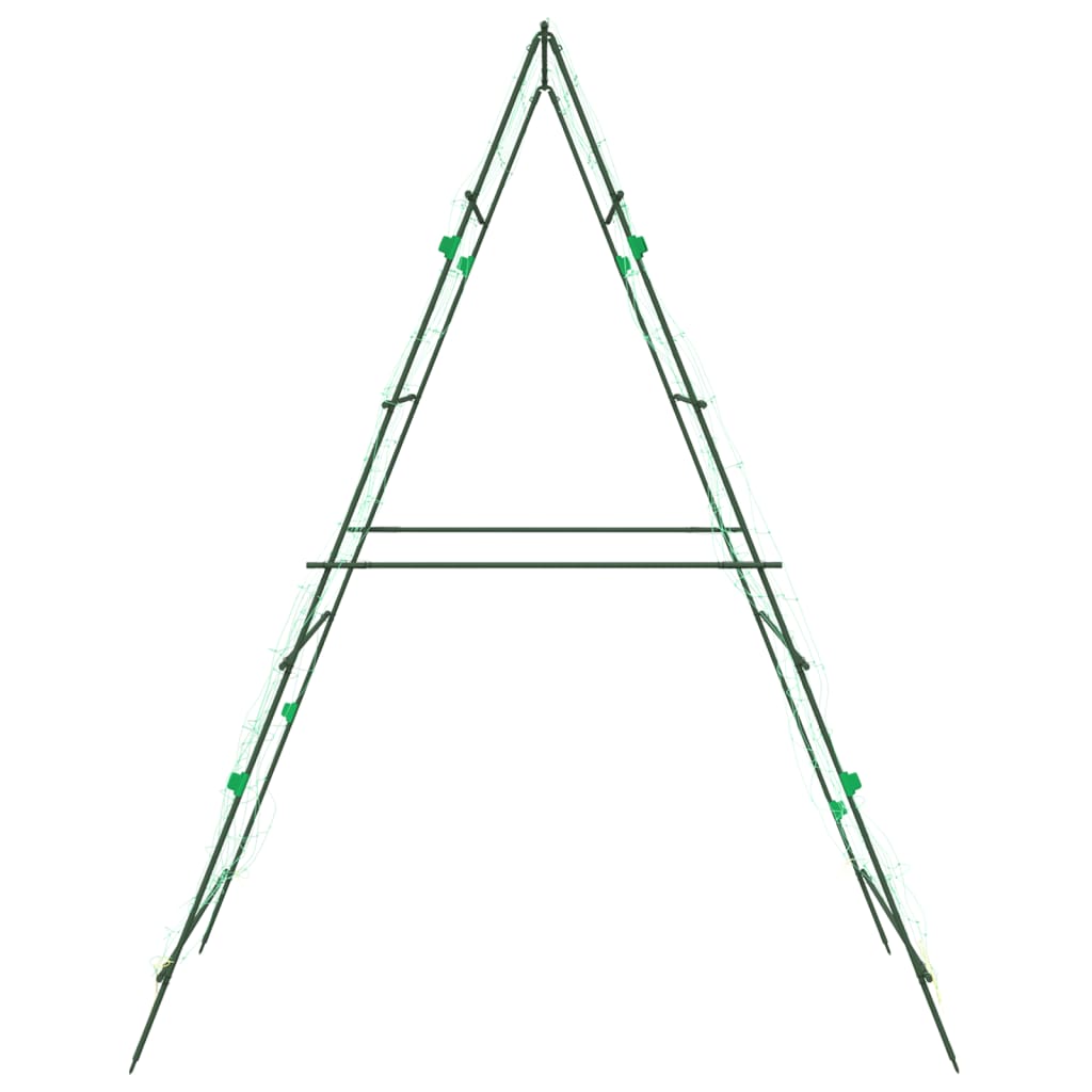 Garden Trellis for Climbing Plants A-Frame 99x90x175.5 cm Steel
