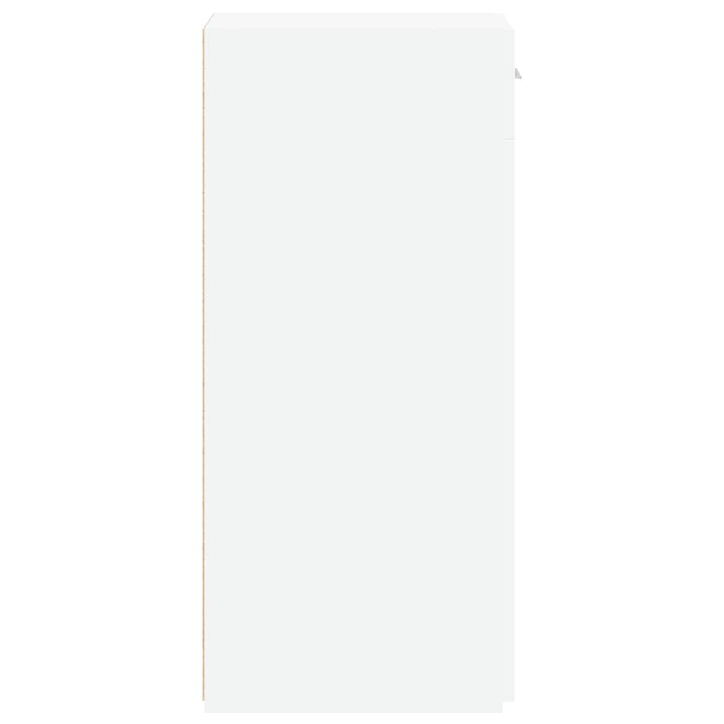 Sideboard White 30x42.5x93 cm Engineered Wood