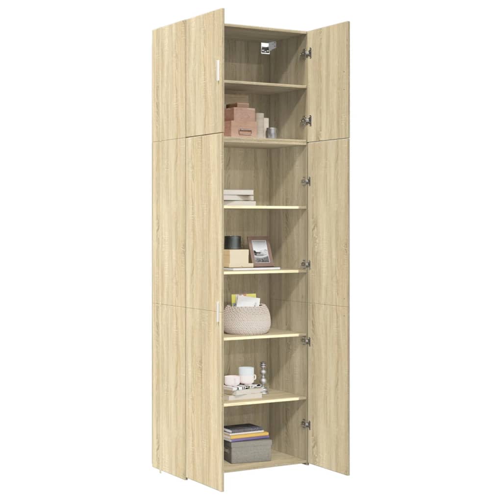 Highboard Sonoma Oak 80x42,5x249 cm Engineered Wood