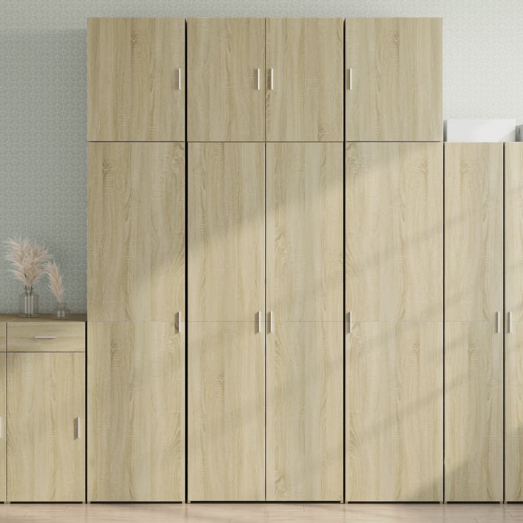 Highboard Sonoma Oak 80x42,5x249 cm Engineered Wood