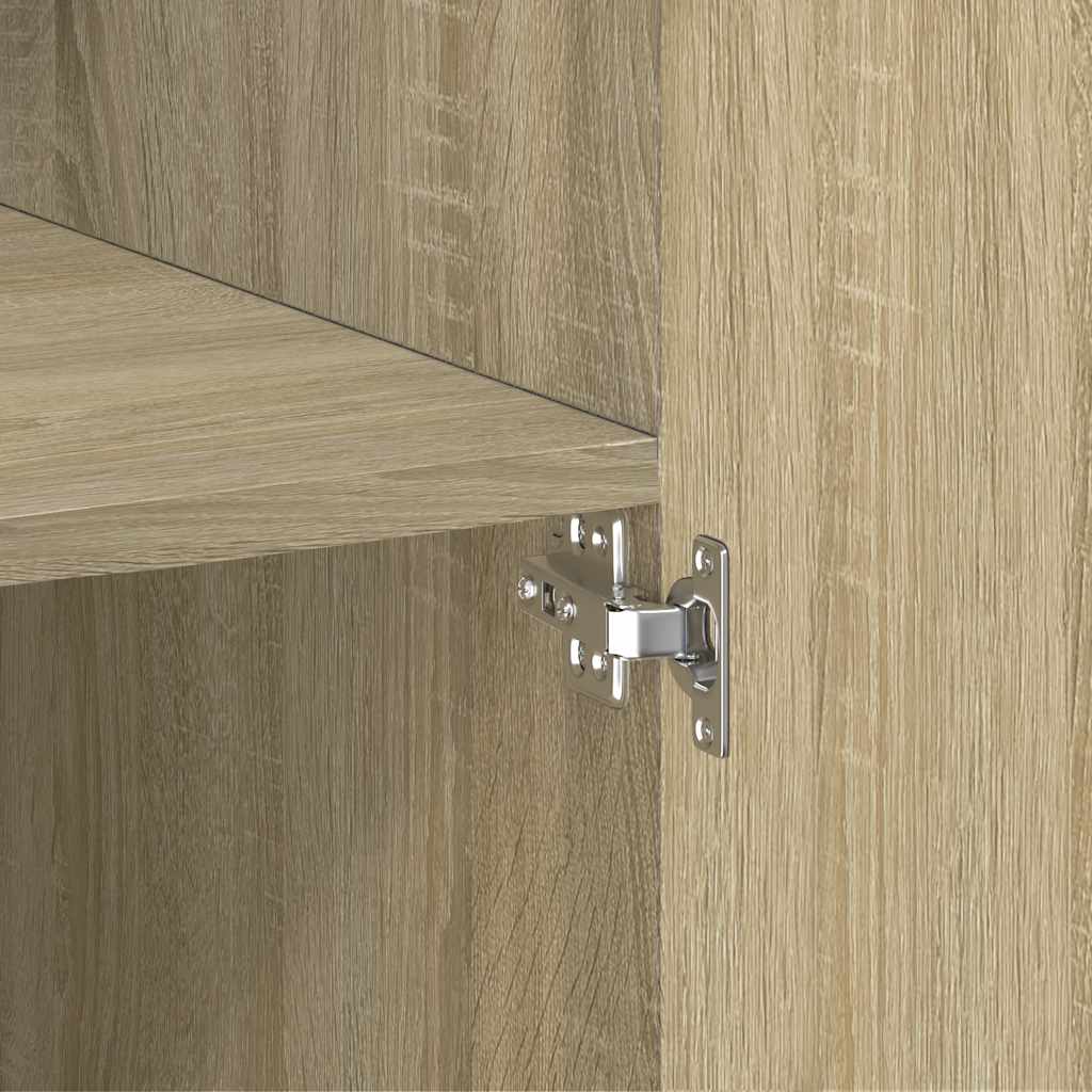 Highboard Sonoma Oak 70x42.5x185 cm Engineered Wood