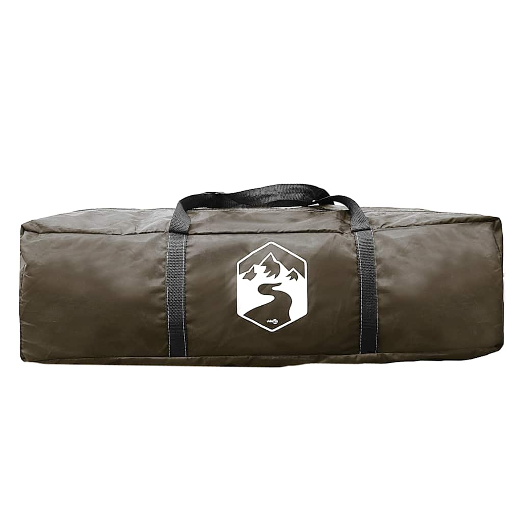 Fishing Tent 4-Person Brown Waterproof