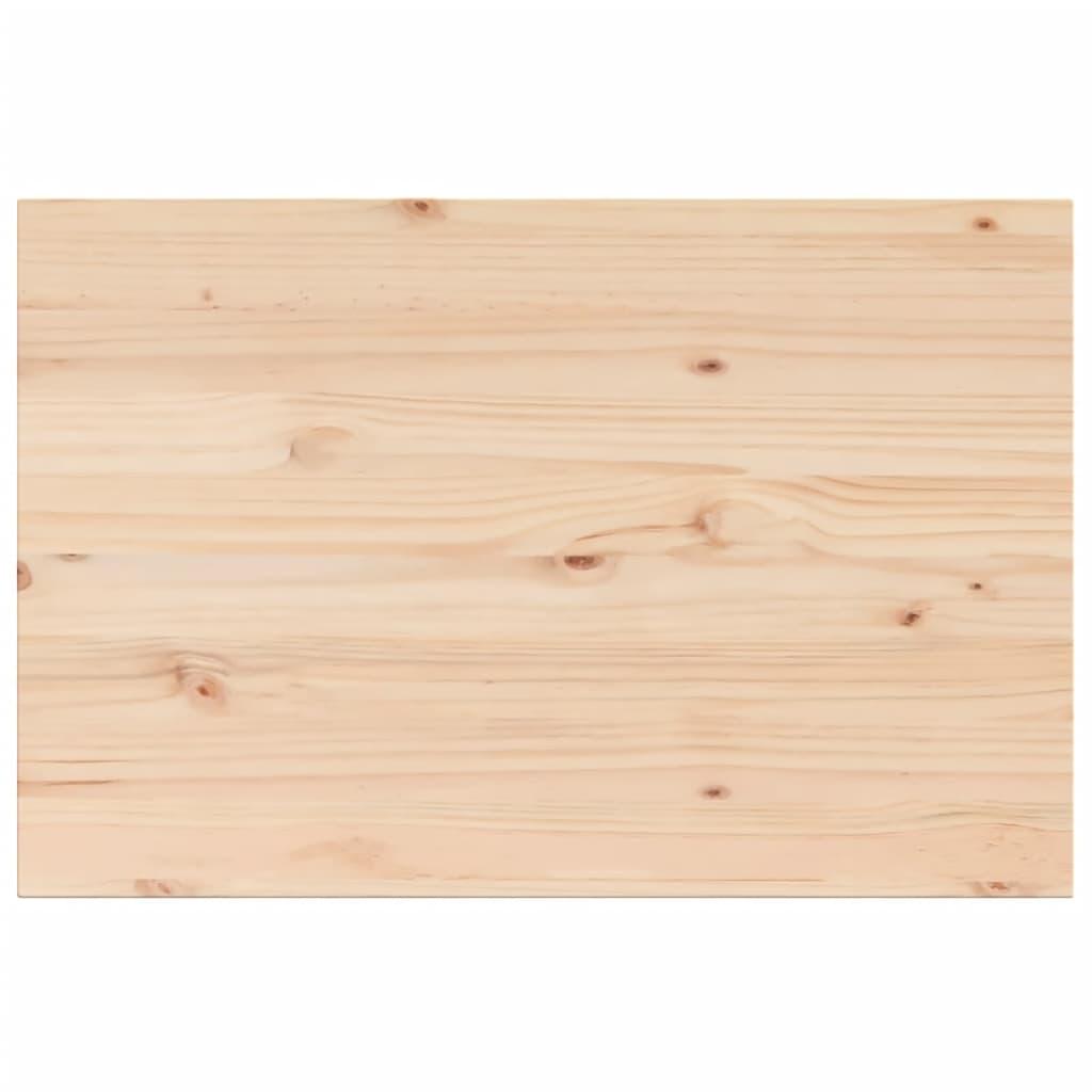Table Tops 3 pcs 80x53x2.5 cm Rectangular Solid Wood Pine
