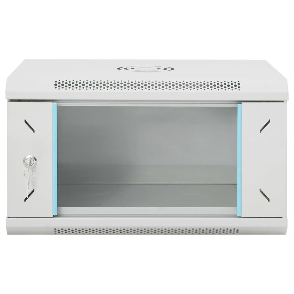6U Wall Mounted Network Cabinet 19" IP20 53x40x30 cm