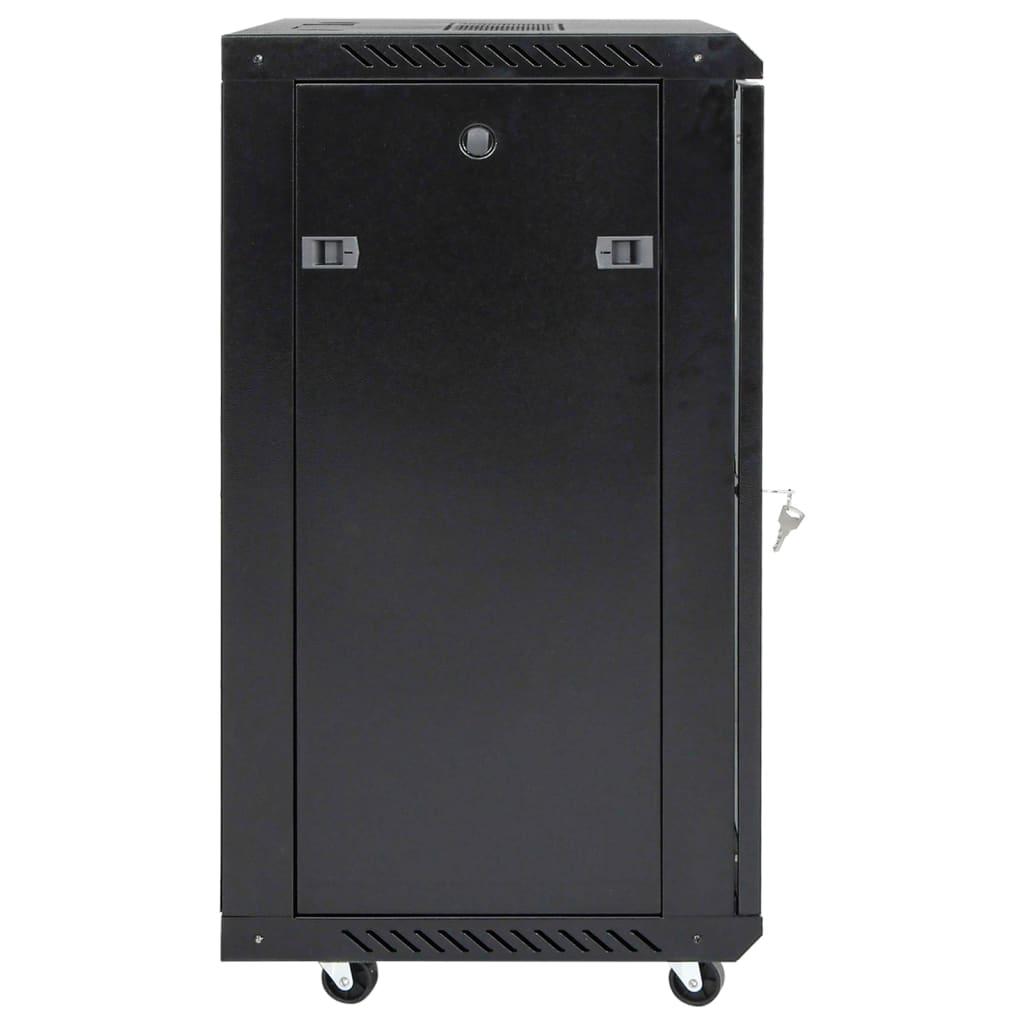 15U Network Cabinet with Swivel Feet 19" IP20 60x45x86 cm