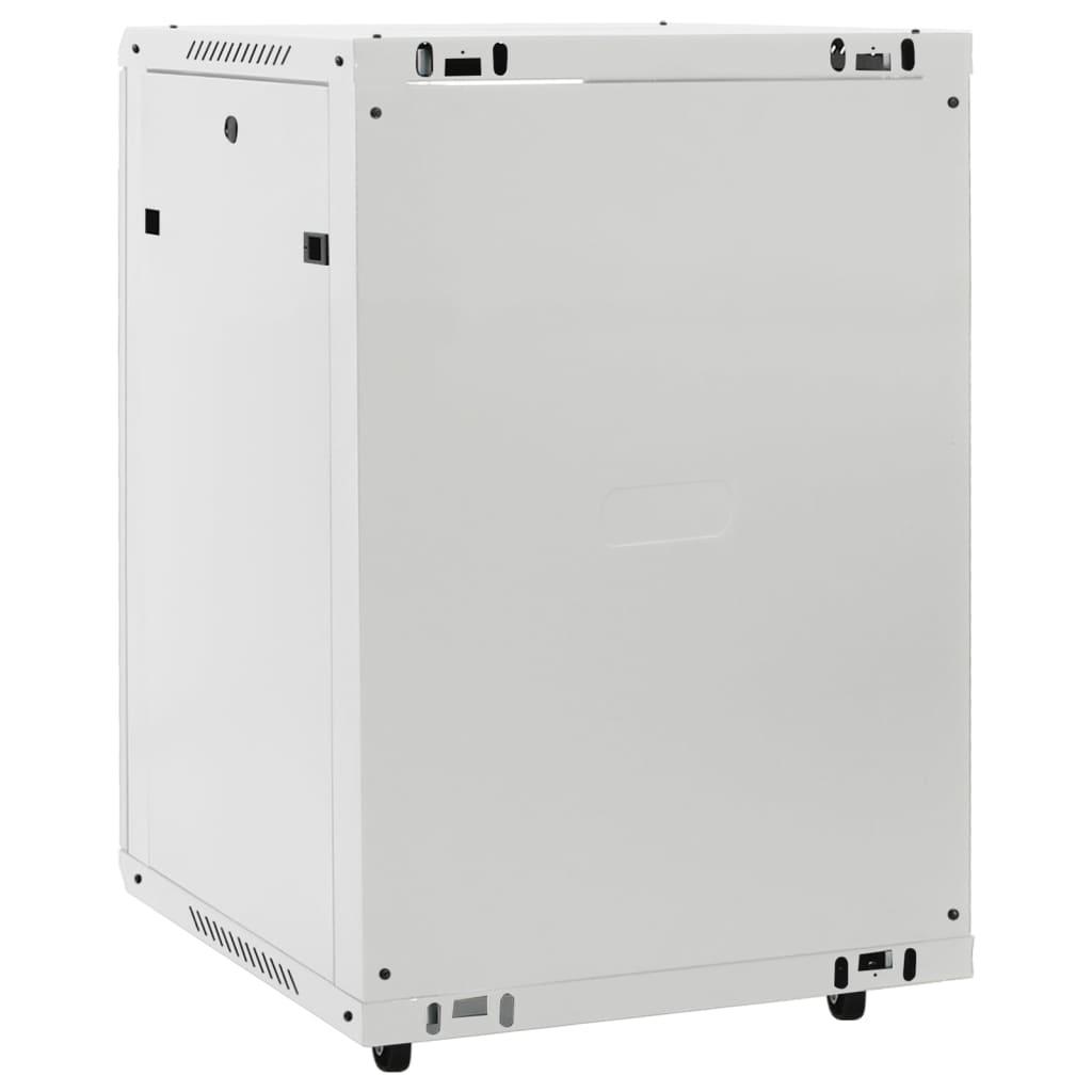 15U Network Cabinet with Swivel Feet 19" IP20 60x45x86 cm