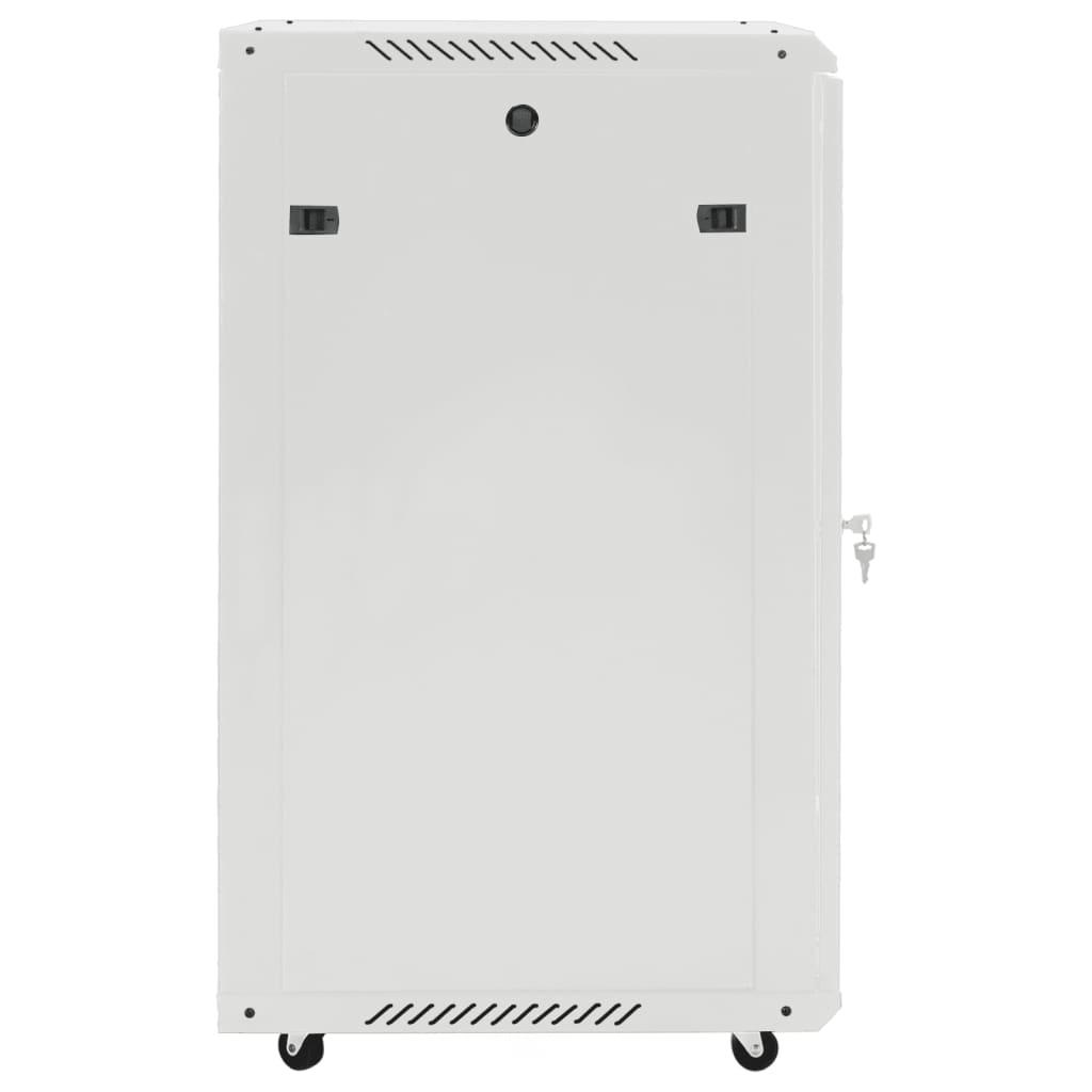 18U Network Cabinet with Swivel Feet 19" IP20 60x60x100 cm