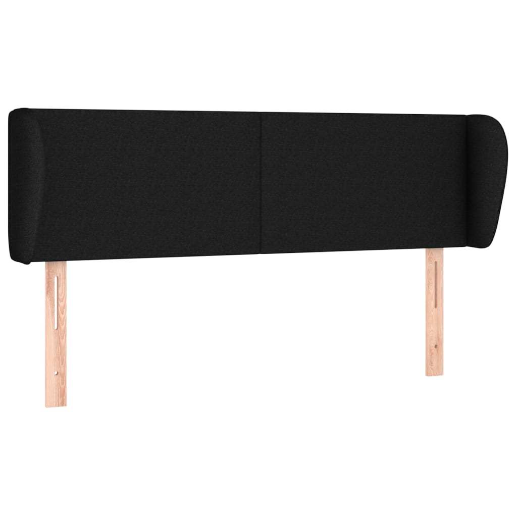 Box Spring Bed with Mattress Black 152x203 cm Faux Leather